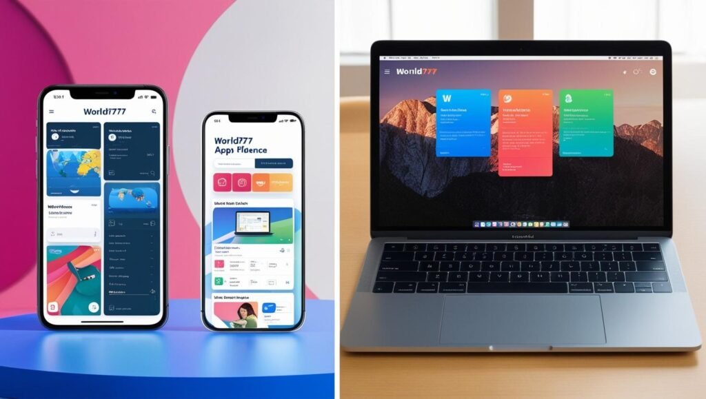 World777 App vs. Desktop Experience
